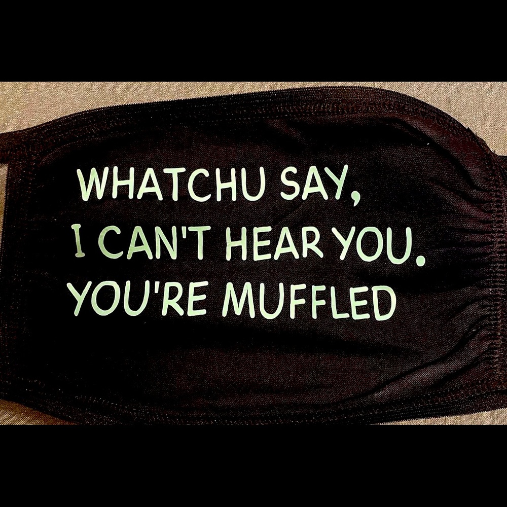 Custom face masks. $13 each.